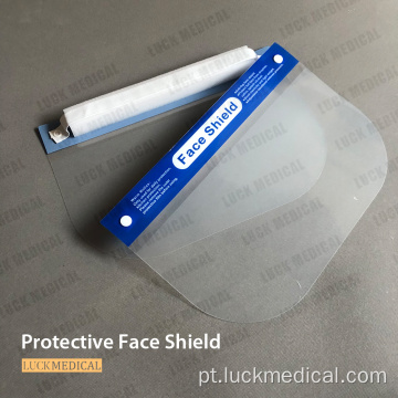 Escudo de face protetora Clear Anti-Fog Ajustável